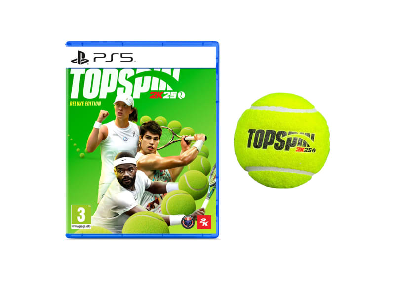 Topspin 2K25 DELUXE EDITION PS5 PEGI