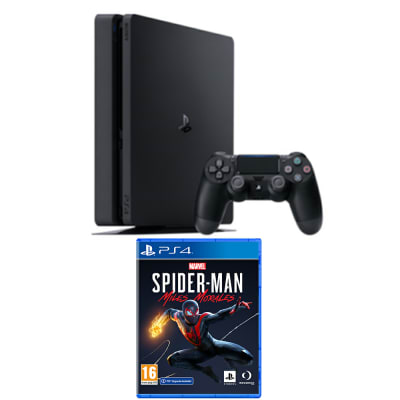 PlayStation 4 500GB + Marvel's Spider-Man Miles Morales for PlayStation 4