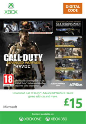 'Call Of Duty Advanced Warfare: Havoc Dlc For Xbox One