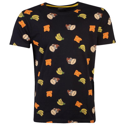 'Super Mario Dk Aop Men's T-shirt - Xl For Clothing And Merchandise
