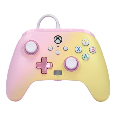 'Enhanced Wired Controller For Xbox - Pink Lemonade For Xbox Series X