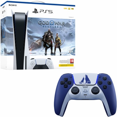 PlayStation 5 + God of War Ragnarök + God of War DualSense for PlayStation 5