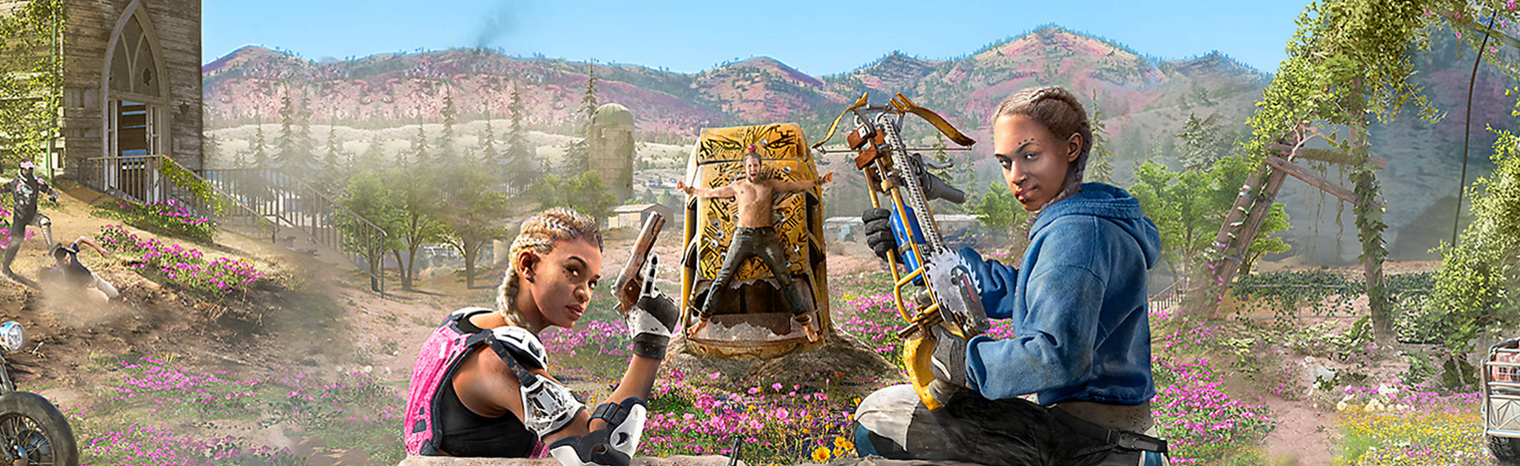 Mickey and Lou from Far Cry New Dawn
