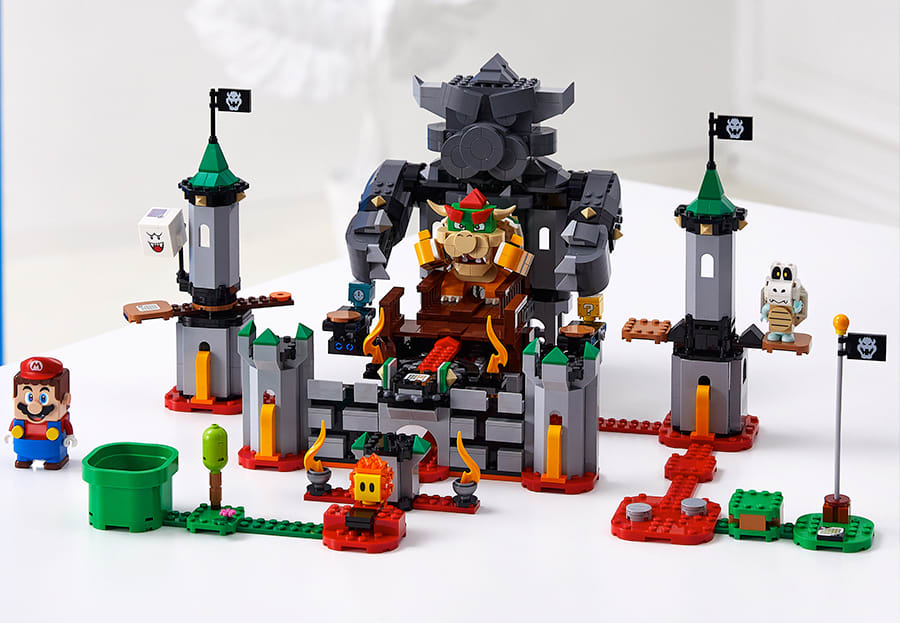 Bowser's Castle Boss Battle LEGO Set