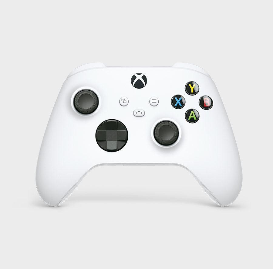 New Design of the Robot White Xbox Wireless Controller