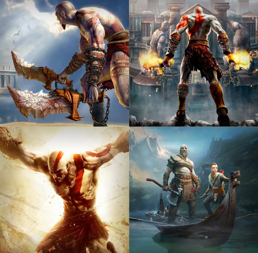 In God of War: Chains of Olympus (2008), the Blade of Chaos that