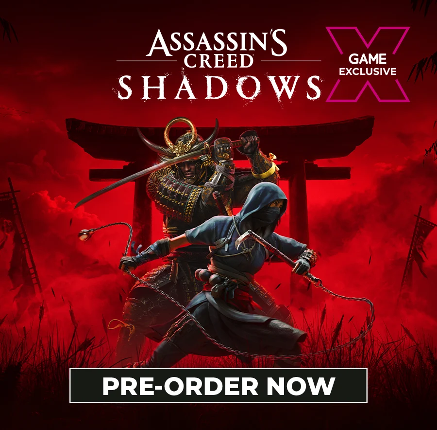 Just announced - Assassins Creed: Shadows -  GAME Exclusive Edition