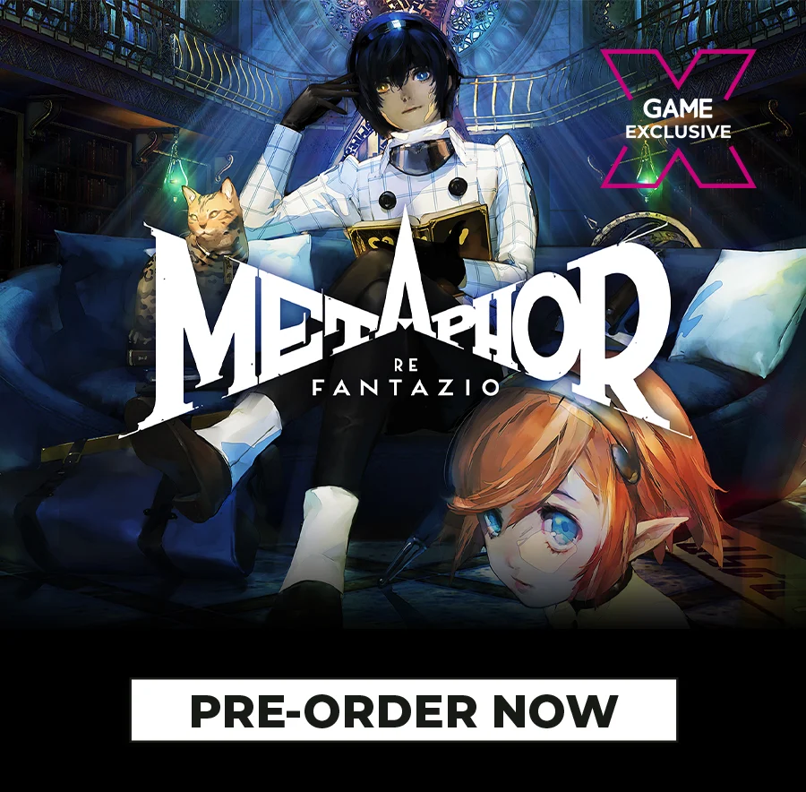 Out 11th Oct - Metaphor: ReFantazio - GAME Exclusive Collector's Edition