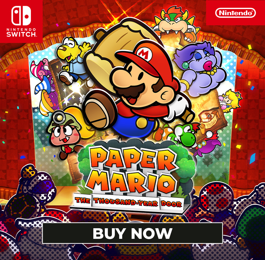 As Seen on TV - Includes Paper Mario Metal Key Ring & Paper Mario Paper Plane