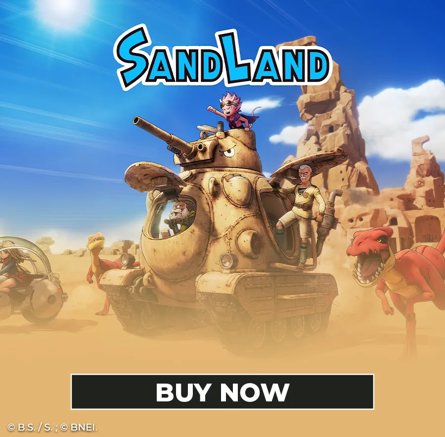 Out now - Sand Land - follow the team on an extraordinary adventure