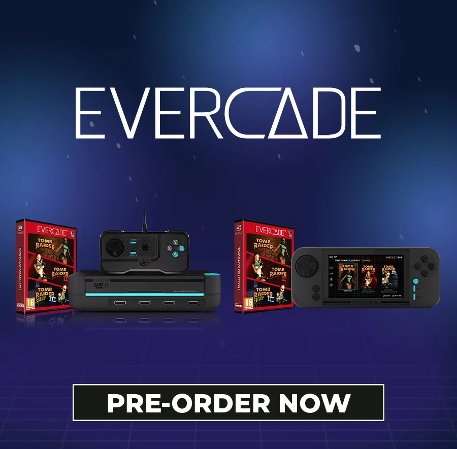Out 30th Aug  - Evercade EXP-R and Evercade VS-R