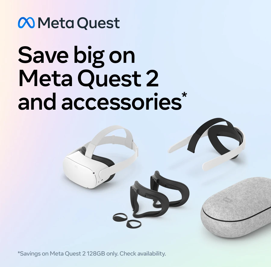 Save big on Meta Quest 2 and Accessories