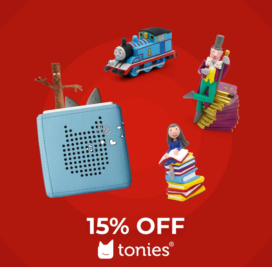 Get ready for world book day with 15% off Tonies