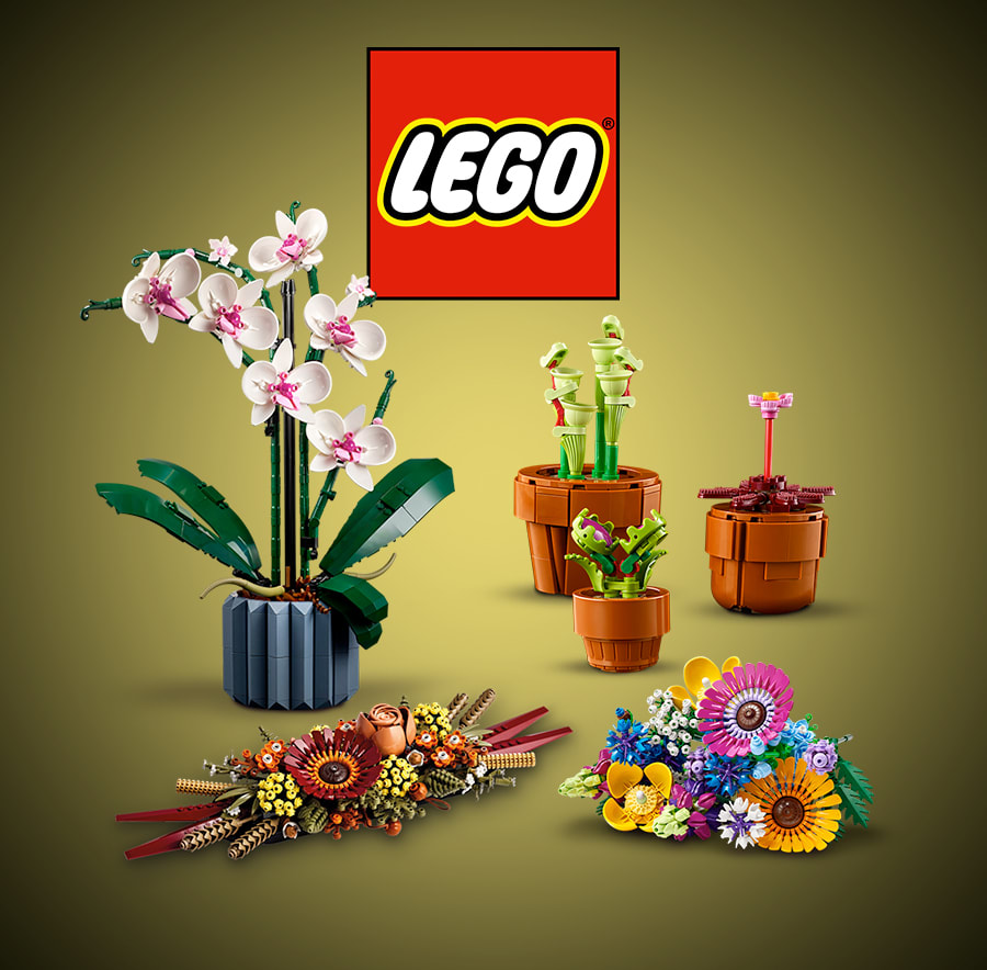Shop our range of LEGO flowers