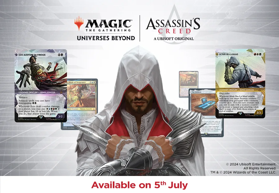 Out now -  Magic: The Gathering - Assassin’s Creed Beyond