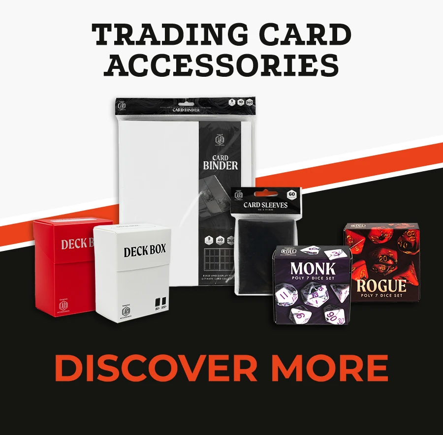 Shop our range of trading card accessories