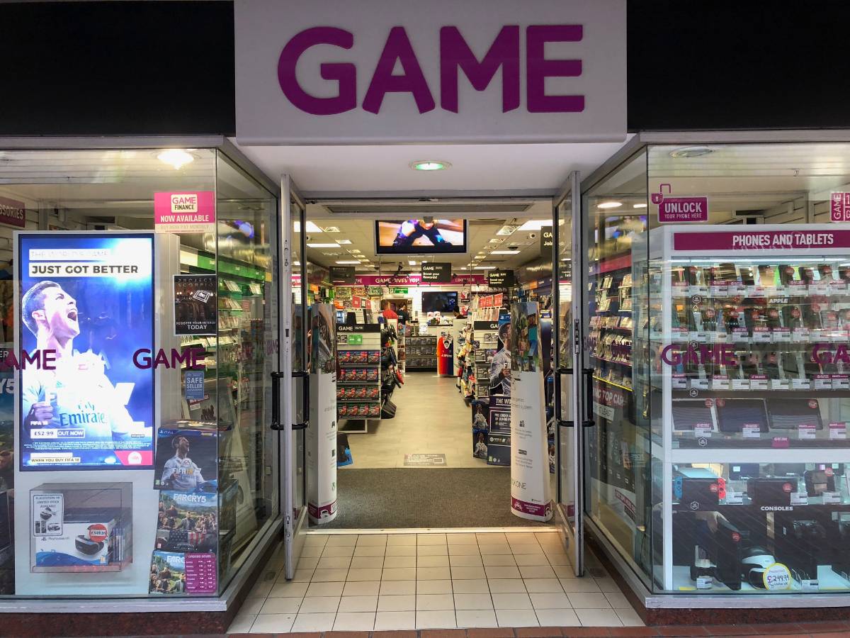 GAME Store in Enfield.