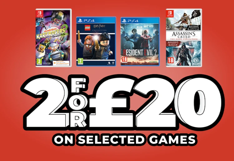 2 for £20 on Gaming