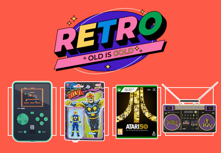 Retro - old is gold campaign