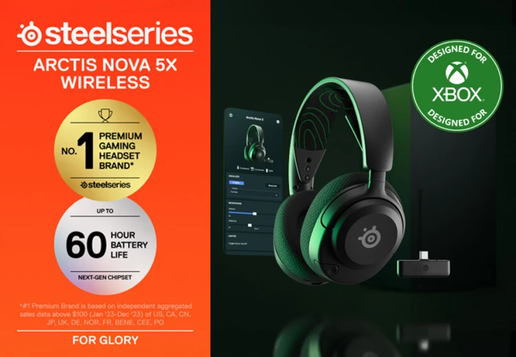 Shop our new rangoe of SteelSeries Nova headsets
