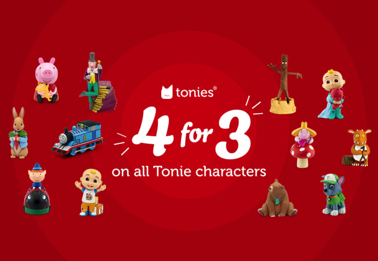 4 For 3 on Tonies Characters